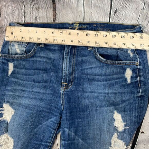 7 for all mankind the relaxed skinny distressed Jeans 30” - Picture 13 of 16